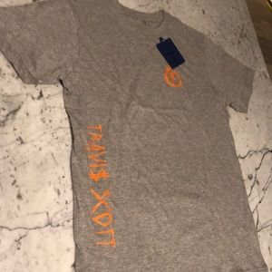 Men’s M Gray Travis Scott T-Shirt(brand new)